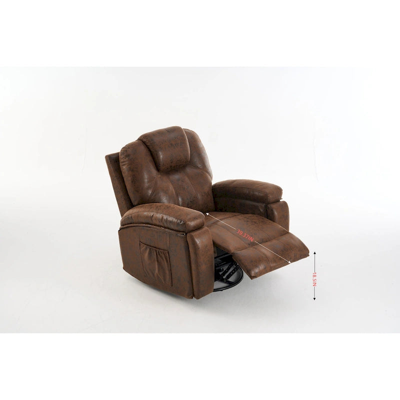 Fauteuil inclinable releveur électrique contemporain – Massage, Chaleur et Chargement USB