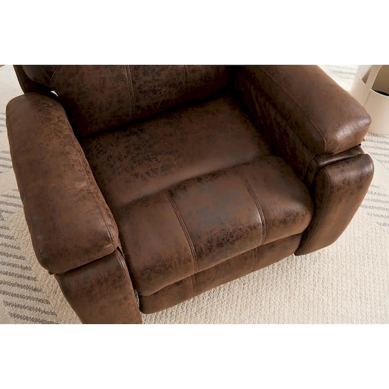 Fauteuil inclinable releveur électrique contemporain – Massage, Chaleur et Chargement USB
