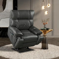 Fauteuil inclinable releveur – Deux moteurs, massage, chaleur, USB et support de téléphone, 136 kg