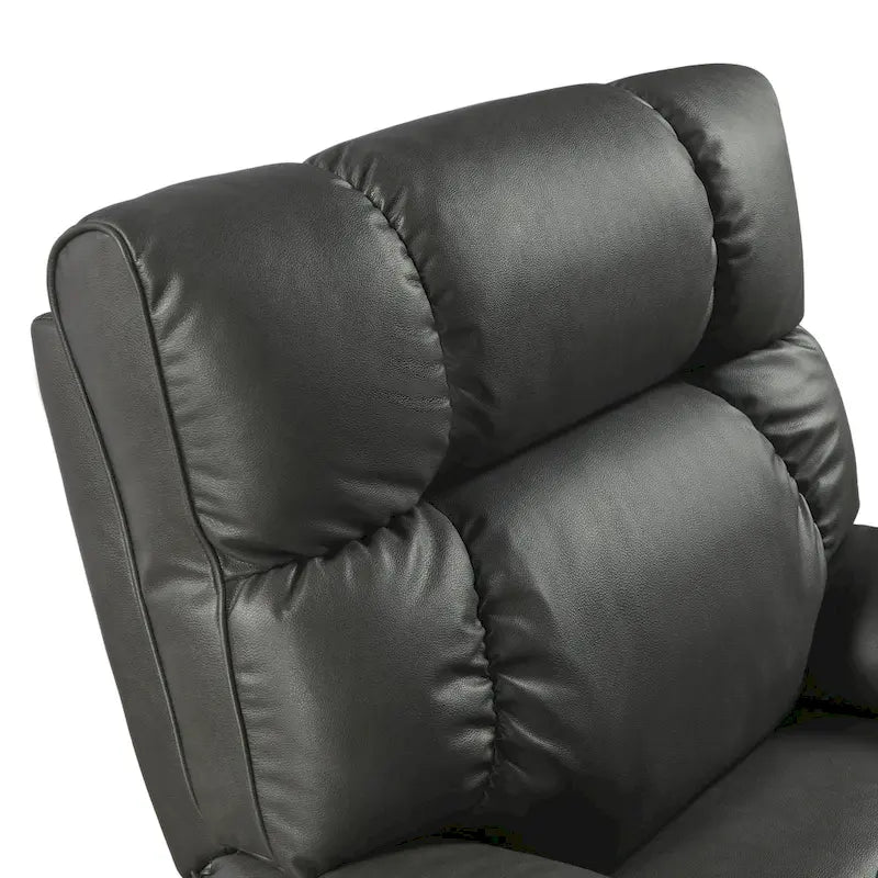 Fauteuil inclinable releveur – Deux moteurs, massage, chaleur, USB et support de téléphone, 136 kg