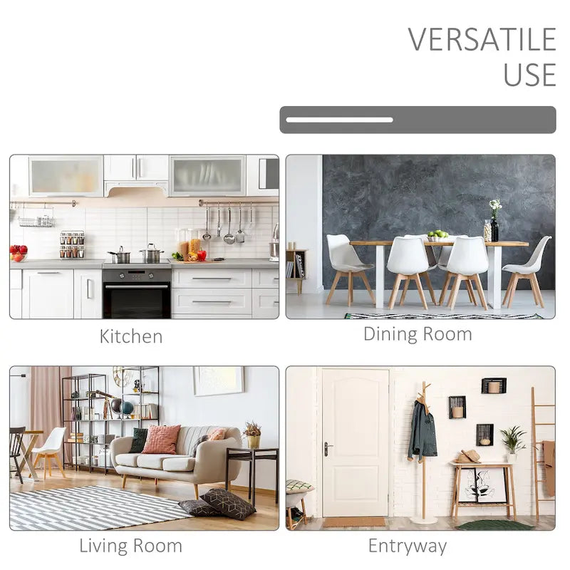 Buffet de cuisine contemporain – Armoire de rangement 178 cm avec portes vitrées et espace micro-ondes