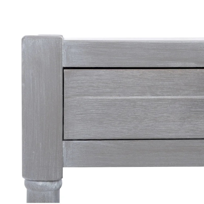 Table basse traditionnelle avec 2 tiroirs