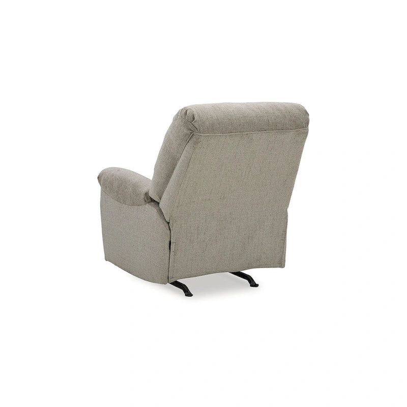 Fauteuil relax à bascule traditionnel – Inclinaison à levier avec coussins en mousse haute résilience
