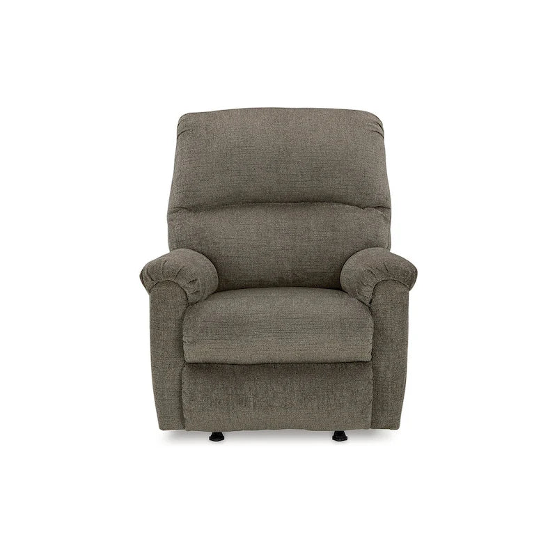 Fauteuil relax à bascule traditionnel – Inclinaison à levier avec coussins en mousse haute résilience