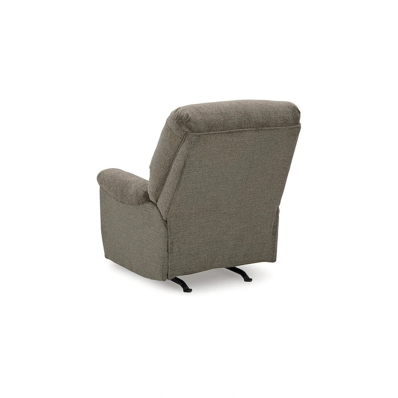 Fauteuil relax à bascule traditionnel – Inclinaison à levier avec coussins en mousse haute résilience