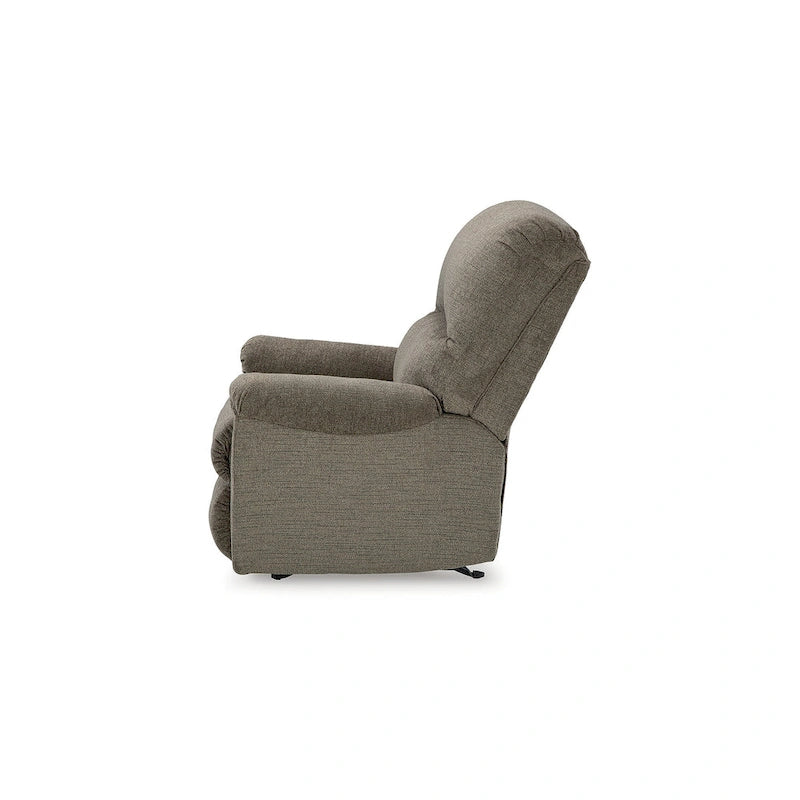Fauteuil relax à bascule traditionnel – Inclinaison à levier avec coussins en mousse haute résilience