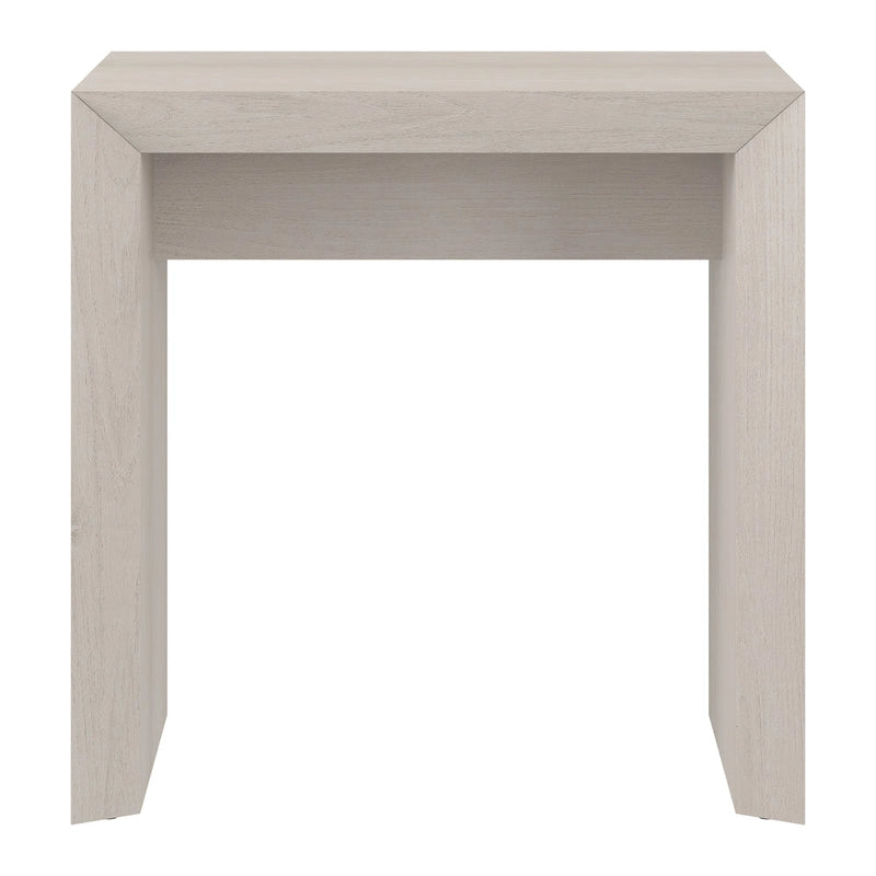 Table d'appoint contemporaine avec piètement luge