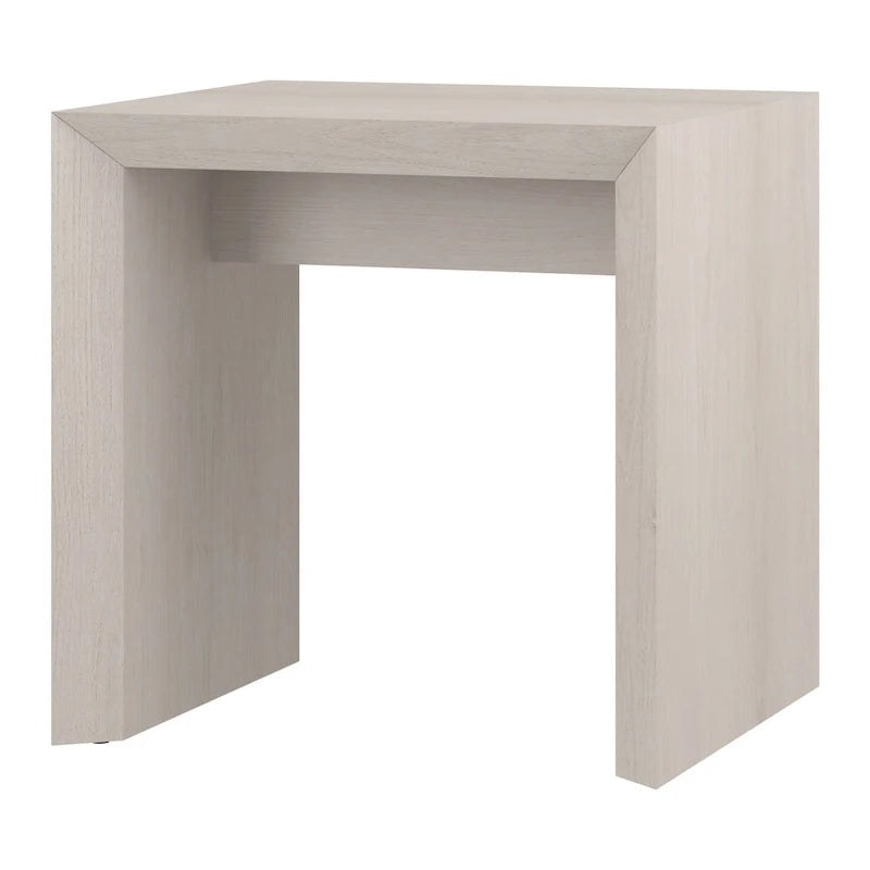 Table d'appoint contemporaine avec piètement luge
