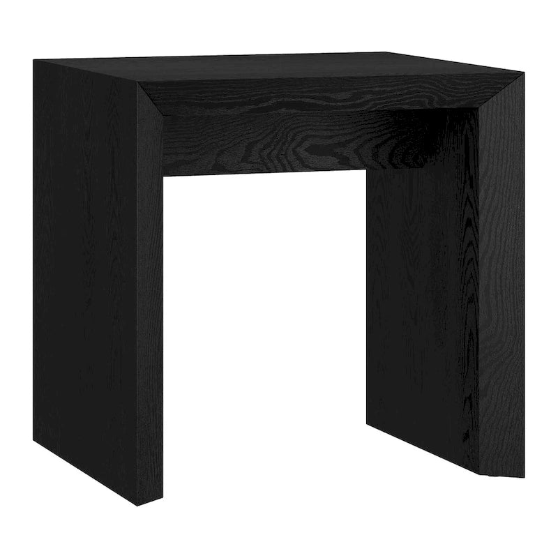 Table d'appoint contemporaine avec piètement luge