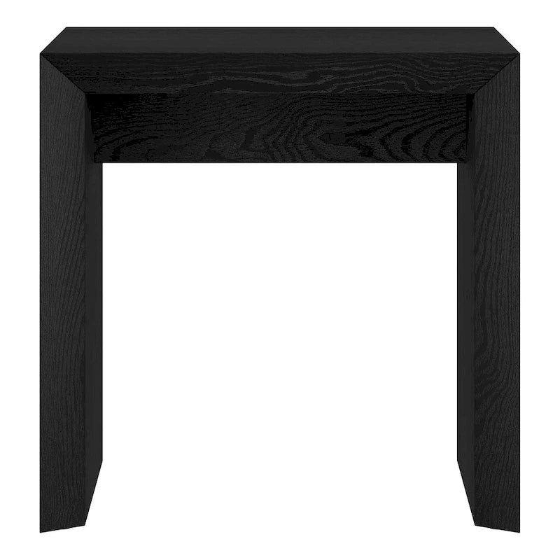 Table d'appoint contemporaine avec piètement luge