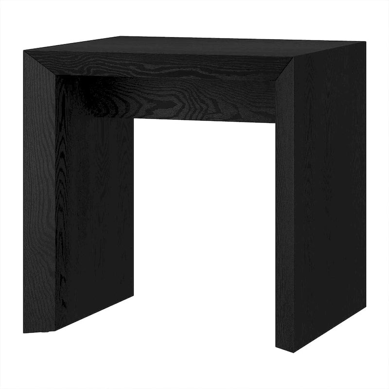 Table d'appoint contemporaine avec piètement luge
