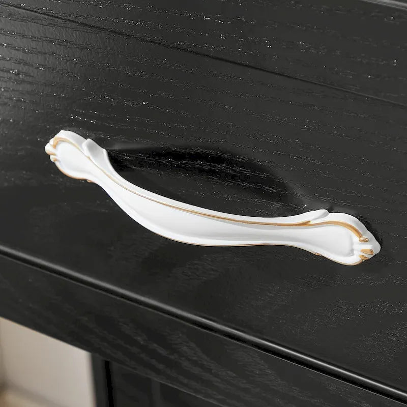 Commode moderne à 7 tiroirs – Panneaux de particules hydrofuges avec tiroirs à rails métalliques et dispositif anti-basculement