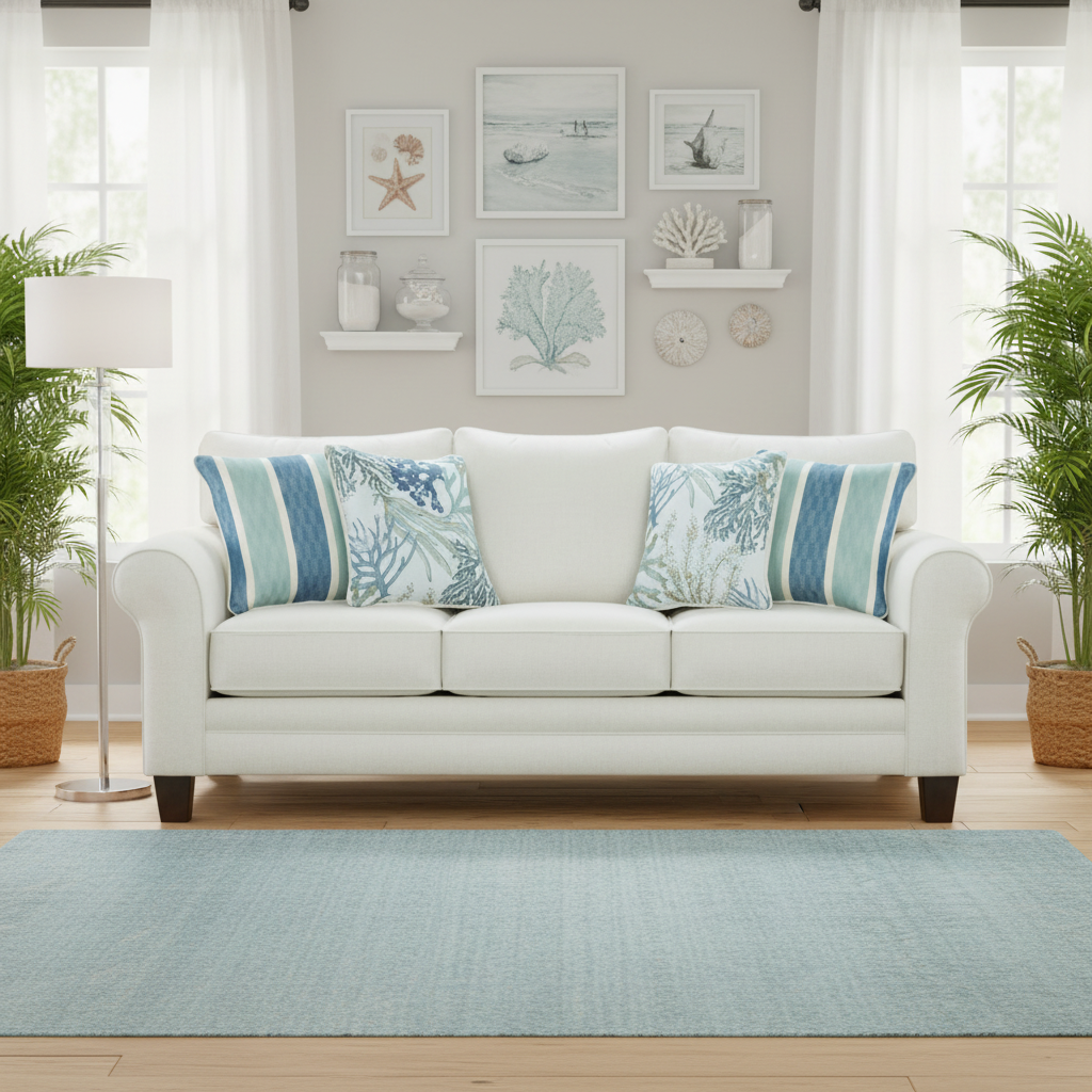 Coastal Sofa 1:1 Square